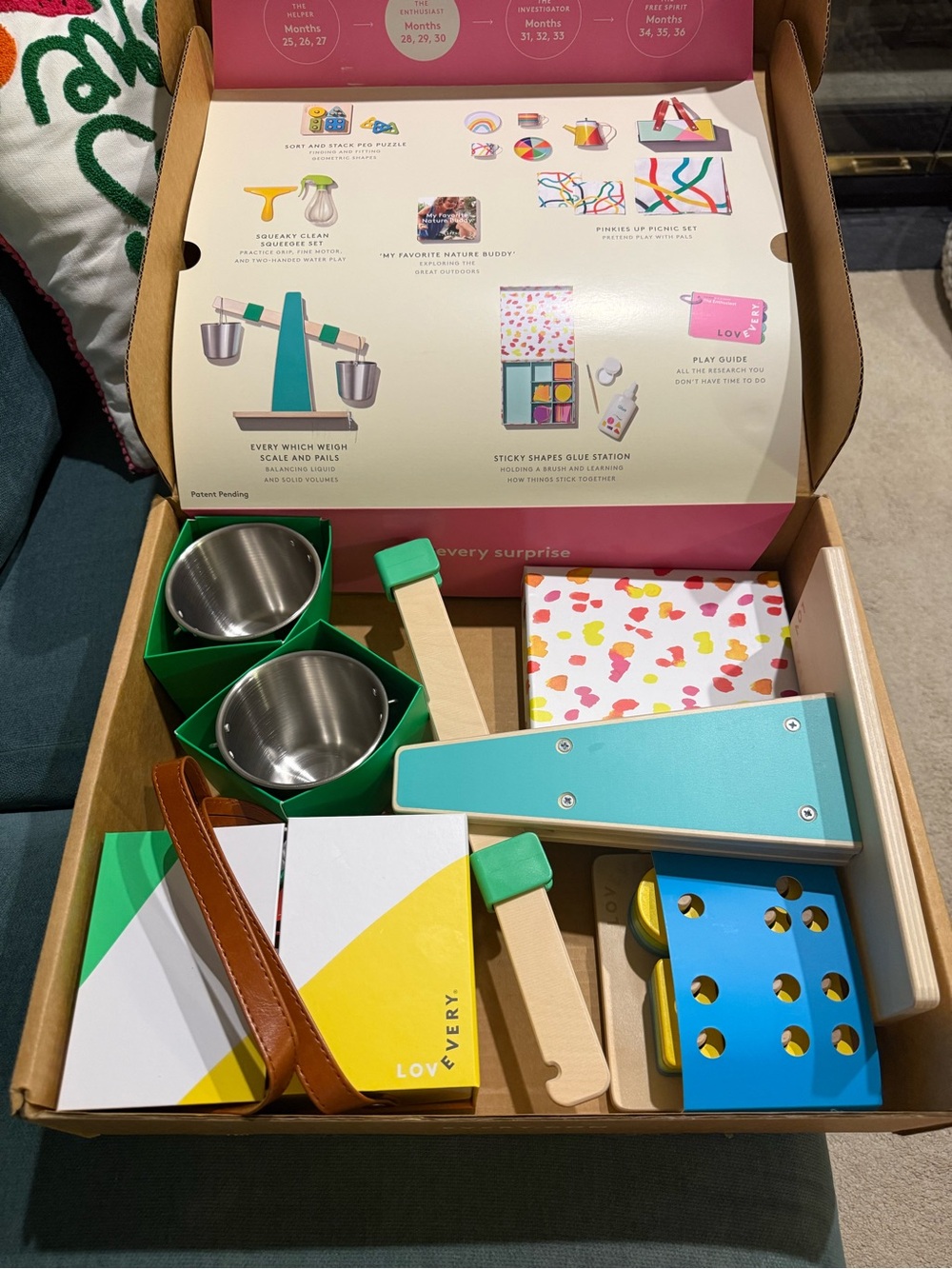 Lovevery The Enthusiast Kit (Partial) NIB